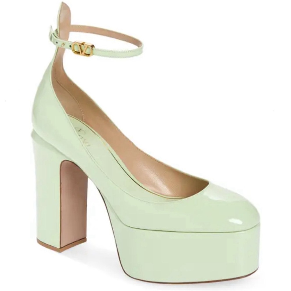 Valentino Garavani Tan-Go Platform Pump in AP4 Ambrosia NWOB